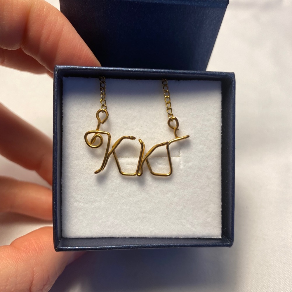 Kappa Kappa Gamma New Gold Plated Necklace